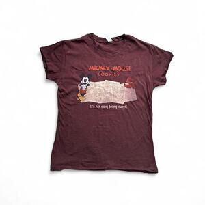 Mickey Mouse Cookies “It’s not easy being sweet” T-shirt, Large